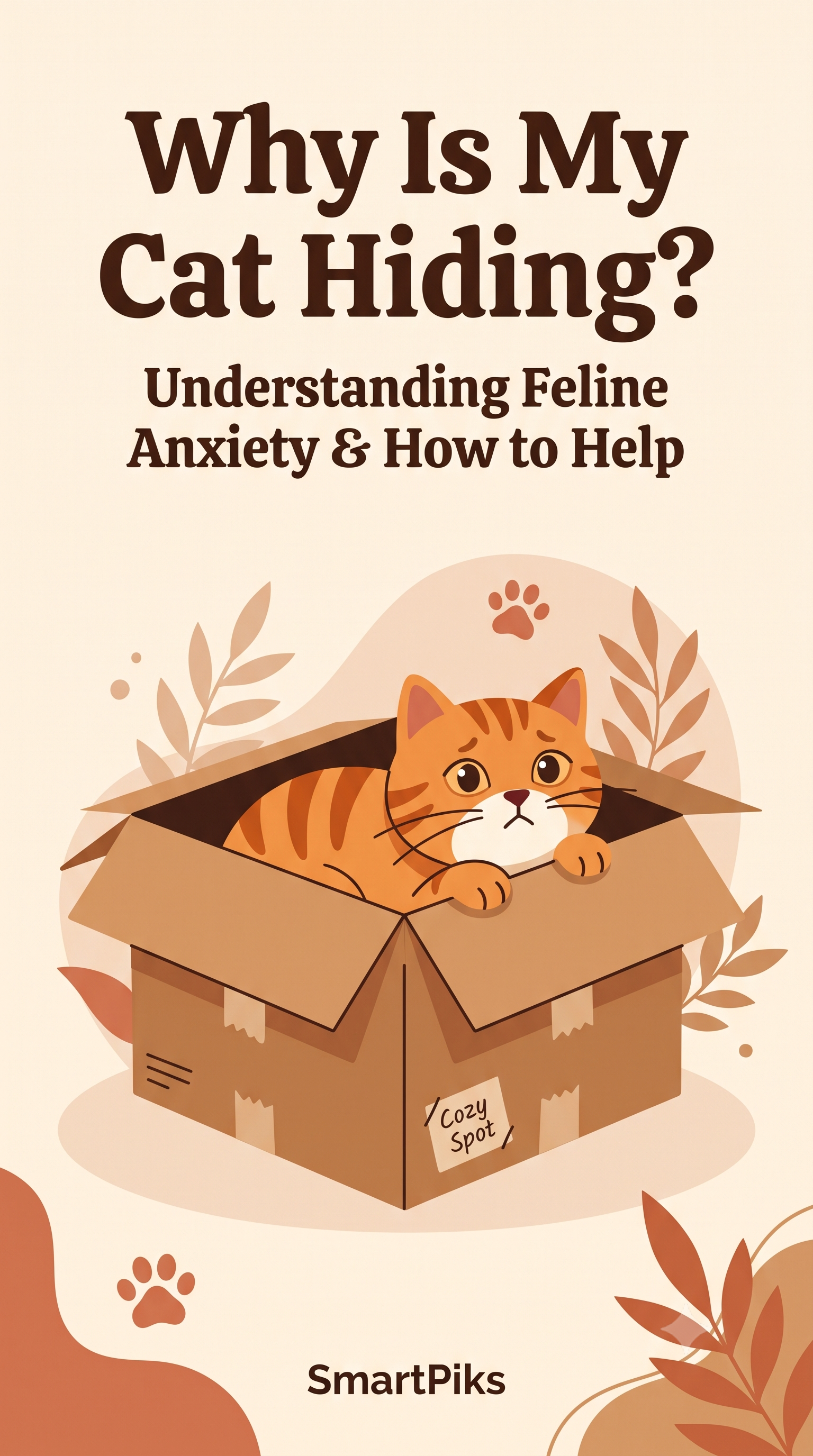 Why Does My Cat Hide? — Understanding Fear & Anxiety in Cats (Ebook, PDF)