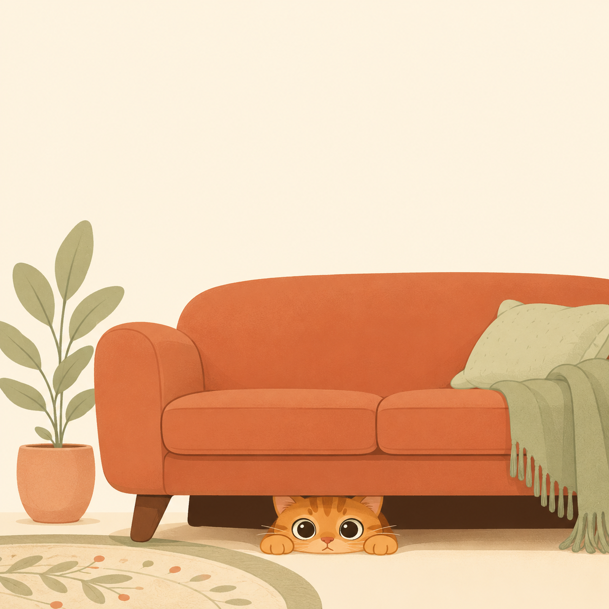 Why Does My Cat Hide? — Understanding Fear & Anxiety in Cats (Ebook, PDF)